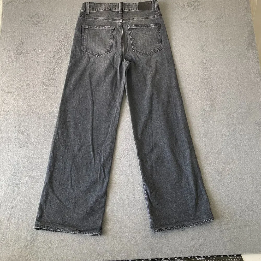 Women's Paige Jeans Size 28 Wide Leg - Picture 2 of 5